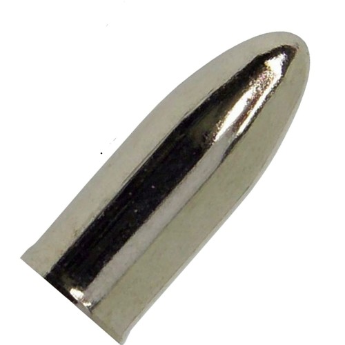 Haller Arrowheads, Metal Tips, Silver, 10 Pieces